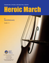 Heroic March Orchestra sheet music cover